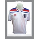 Camisa retrô Inglaterra branca admiral -1982
