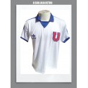 Camisa retrô Universidad do Chile logo Branca 1980 - CHI