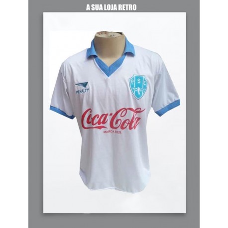 Camisa retro Paysandu Sport Club branca coca cola