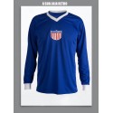 Camisa retrô Estados Unidos azul ML -1970