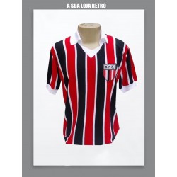 Camisa retrô listrada Botafogo Ribeirão preto - 1972