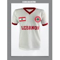 Camisa retrô Libano branca 1966