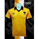 Camisa retrô. Wolverhampton Wanderers F.C. 1984