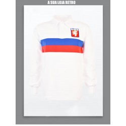 camisa retrô Olympique de lyon