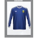 Camisa retrô Argentina azul logo ML away- 1978