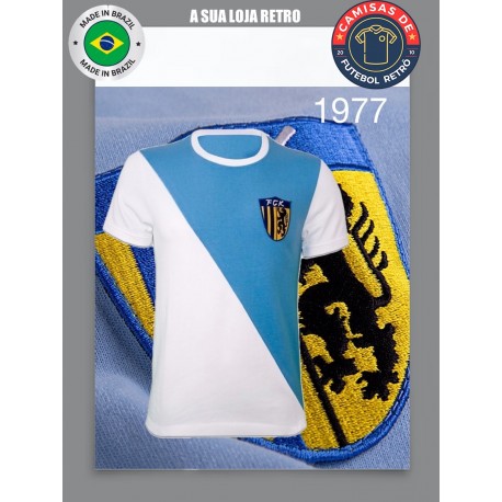 Camisa retrô Karl Marx Stadt 1976/77- ALE