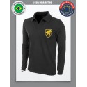 Camisa retrô Belgica Goleiro ML Preta -1970
