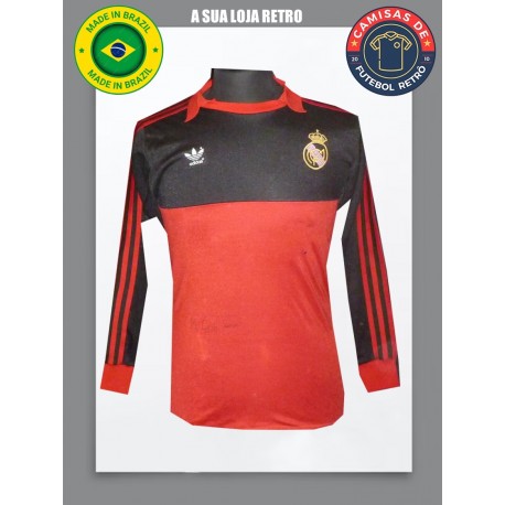 Camisa retrô Real Madrid goleiro 1980