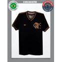 Camisa retrô Flamengo ouro