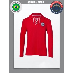 Camisa retrô goleiro Alemanha vermelha -1954