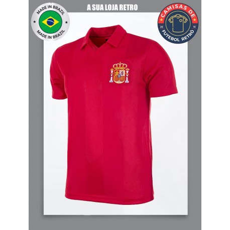 Camisa retrô Espanha 1984