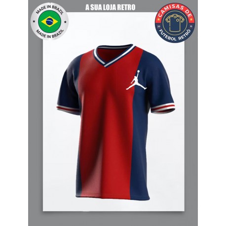 - Camisa retrô Paris Saint Germain jordan - FRA