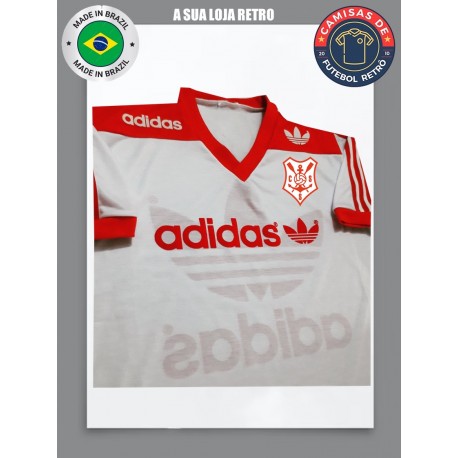 Camisa retrô clube sergipano logo treino branca