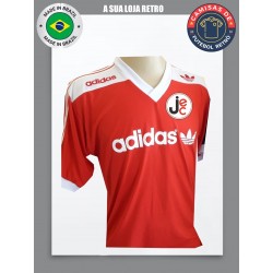 Camisa retrô Joinville logo treino vermelha