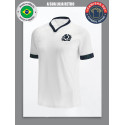 Camisa retrô de rugby Escocia branca 1980