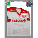 Camisa retrô CRB branca logo treino