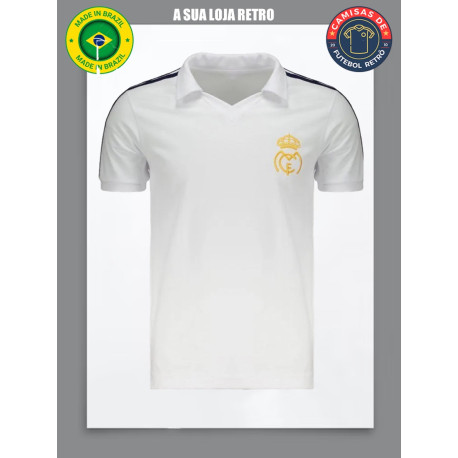 - Camisa retrô Real Madrid - ESP