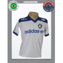 Camisa retrô Clube do Remo treino logo branca - 1986
