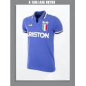 Camisa retrô Juventus azul Ariston 1986 - ITA