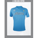 Camisa Retrô Napoli Azul Mars Preto- ITA