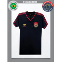 Camisa retrô Flamengo Preta Escudo Comemorativa