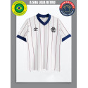 Camisa Retrô Glasgow Rangers branca 1983 ESC