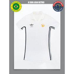 Camisa retrô Manchester United branca 1987