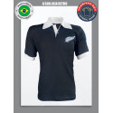 Camisa retrô de rugby All blacks - 1980