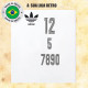 Camisa retrô Palmeiras Branca 100 anos