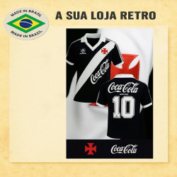 Camisa retrô Vasco da gama 1989 finta Coca Cola