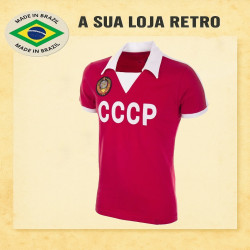 Camisa retrô CCCP Vermelha- 1982