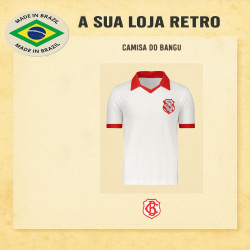 - Camisa retrô Bangu branca - 1985