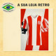 - Camisa retrô Bangu listrada 1970.