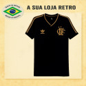 Camisa retrô Flamengo Dourado