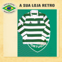 Camisa retrô Sporting Clube de Portugal Listrada le Coq ML
