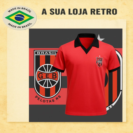 Camisa retro Brasil de pelotas 1985