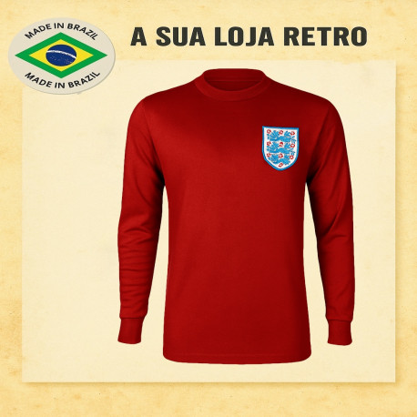 Camisa retrô da Inglaterra ML - 1966