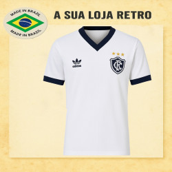 Camisa retrô branca Clube do Remo - 1986