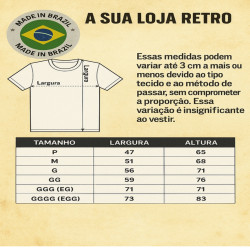 Camisa retrô Internacional logo gola V 3 listras.