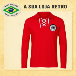 Camisa retrô goleiro Alemanha vermelha -1954