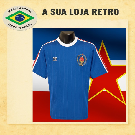 Camisa retrô Antiga Yugoslavia - 1982