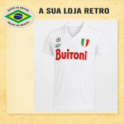 Camisa Retrô Napoli tradicional- ITA