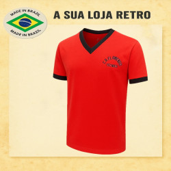 Camisa retrô Flamengo tecnico 1970