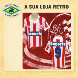 Camisa retro Nautico listrada Banorte