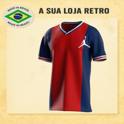 - Camisa retrô Paris Saint Germain jordan - FRA