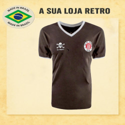 Camisa retrô Fc st St Pauli Marrom - ALE