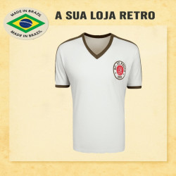 Camisa retrô St Pauli Branca tradicional- ALE