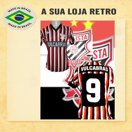 Camisa retro paulista de jundai decada de 80