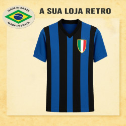 camisa retrô inter Milan1960 - ITA