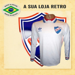 Camisa retrô Nacional de Montevideo ML - URU